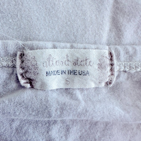 Altar’d State Small Cream “America Needs More Cowgirls” Graphic Tee Crop Top - Picture 3 of 3